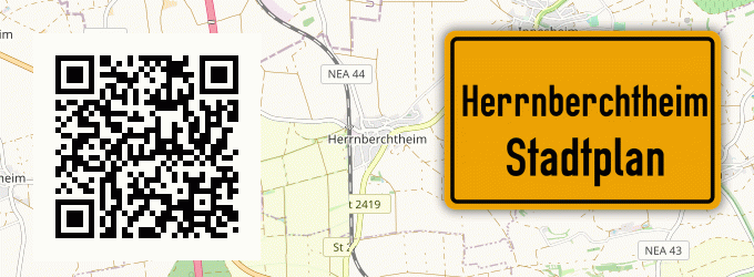 Stadtplan Herrnberchtheim