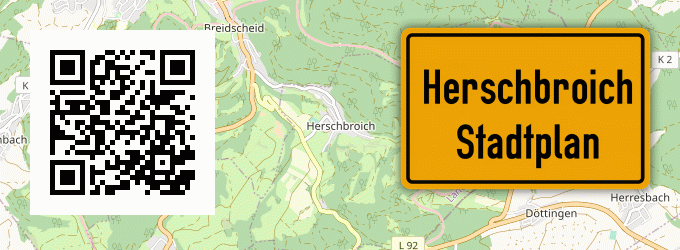 Stadtplan Herschbroich