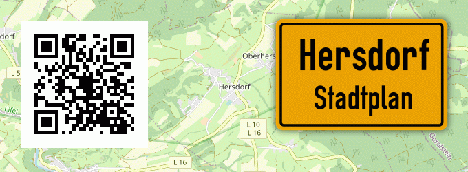 Stadtplan Hersdorf