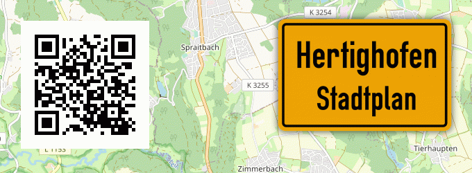 Stadtplan Hertighofen