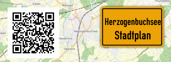 Stadtplan Herzogenbuchsee