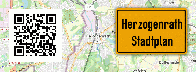 Stadtplan Herzogenrath