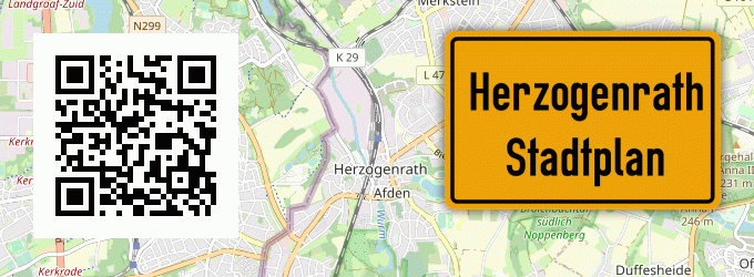 Stadtplan Herzogenrath
