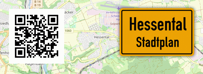 Stadtplan Hessental