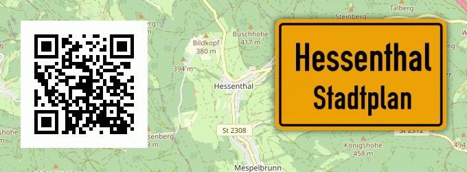 Stadtplan Hessenthal