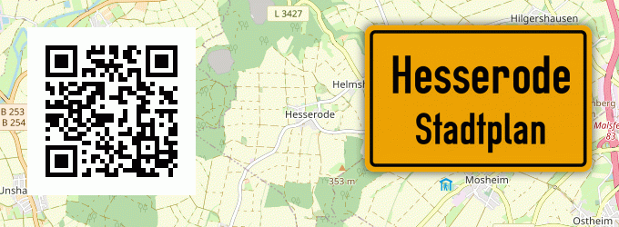 Stadtplan Hesserode, Hessen