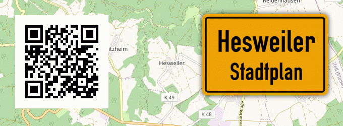 Stadtplan Hesweiler