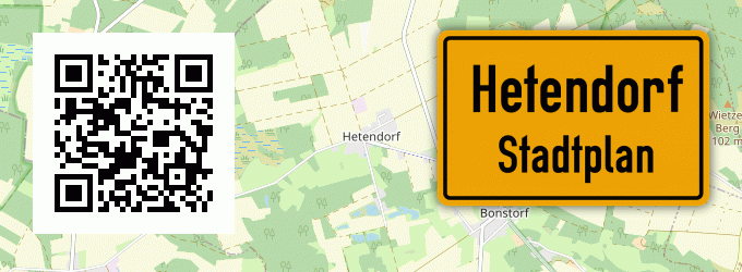 Stadtplan Hetendorf