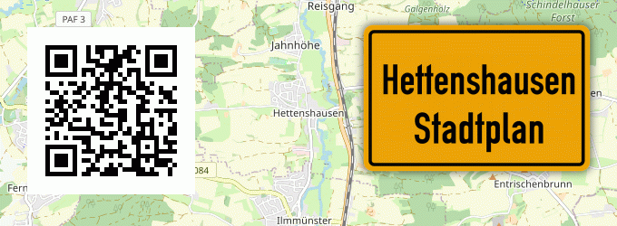 Stadtplan Hettenshausen