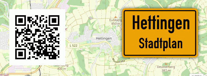 Stadtplan Hettingen