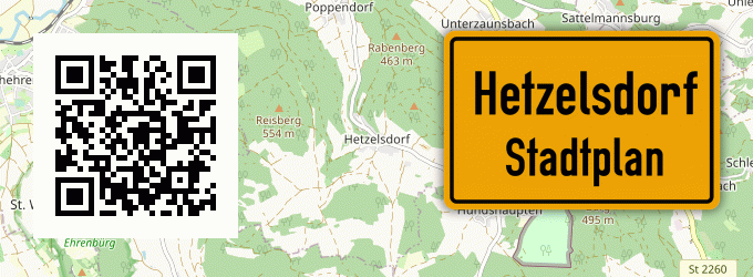 Stadtplan Hetzelsdorf