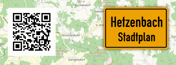 Stadtplan Hetzenbach