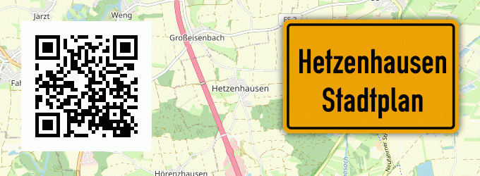 Stadtplan Hetzenhausen