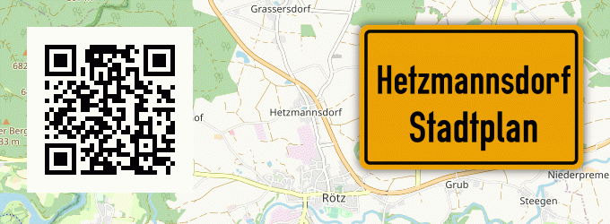 Stadtplan Hetzmannsdorf