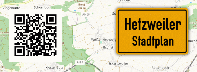 Stadtplan Hetzweiler