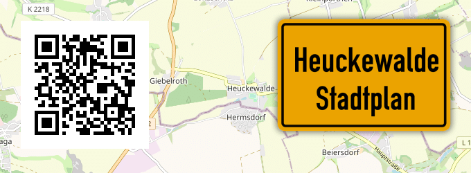 Stadtplan Heuckewalde