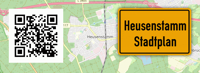 Stadtplan Heusenstamm