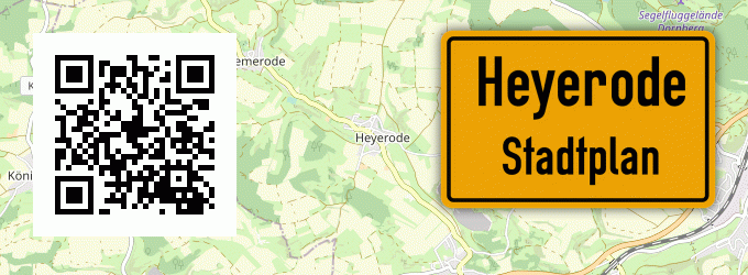 Stadtplan Heyerode, Hessen