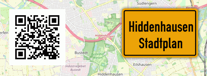 Stadtplan Hiddenhausen