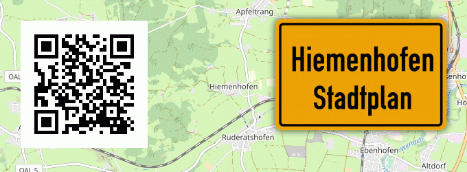 Stadtplan Hiemenhofen