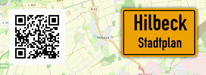 Stadtplan Hilbeck