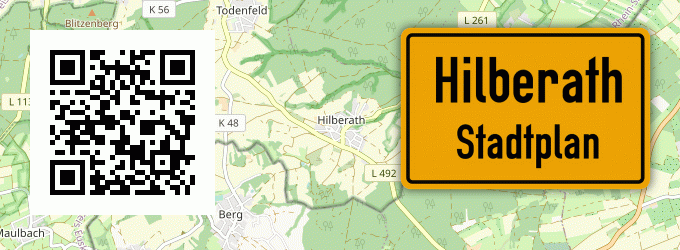 Stadtplan Hilberath