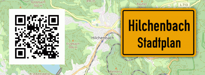 Stadtplan Hilchenbach