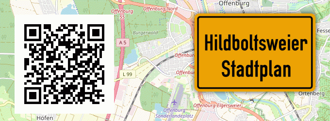 Stadtplan Hildboltsweier