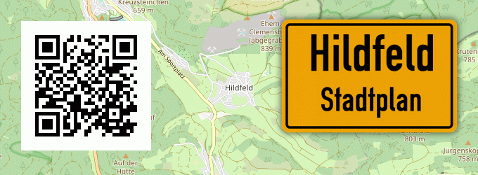 Stadtplan Hildfeld
