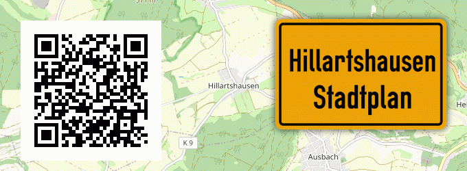 Stadtplan Hillartshausen