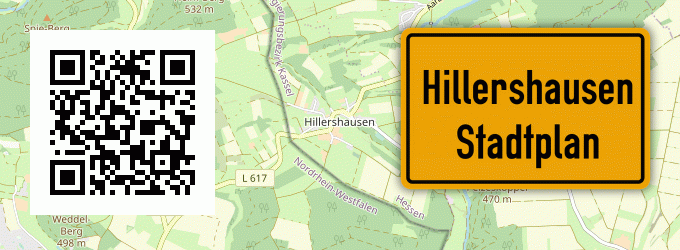 Stadtplan Hillershausen