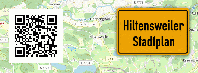 Stadtplan Hiltensweiler