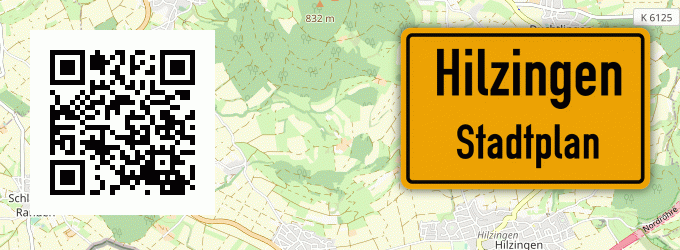 Stadtplan Hilzingen