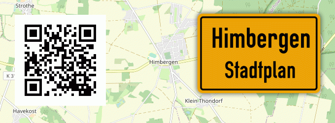Stadtplan Himbergen, Kreis Osnabrück