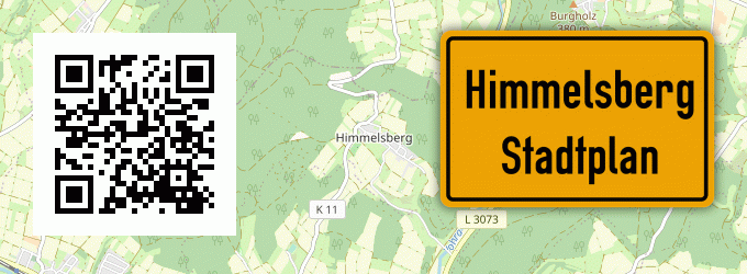 Stadtplan Himmelsberg, Hessen