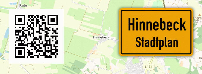 Stadtplan Hinnebeck