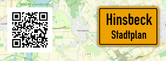 Stadtplan Hinsbeck