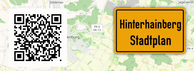 Stadtplan Hinterhainberg