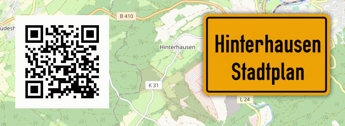 Stadtplan Hinterhausen