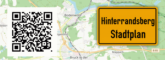 Stadtplan Hinterrandsberg
