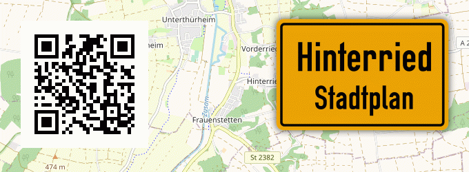 Stadtplan Hinterried