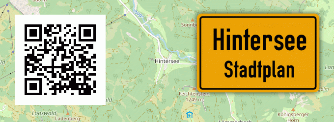 Stadtplan Hintersee