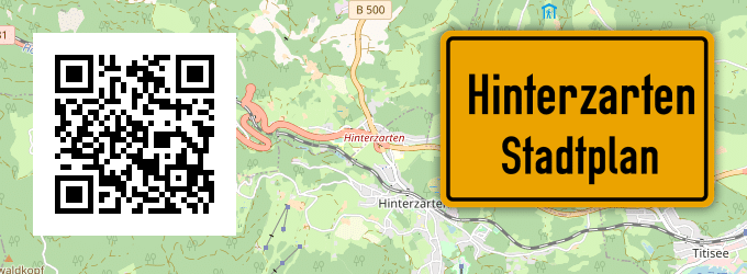 Stadtplan Hinterzarten