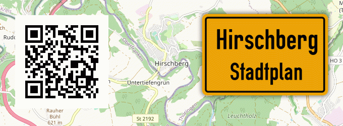 Stadtplan Hirschberg, Kollbach