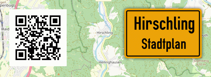 Stadtplan Hirschling, Niederbayern