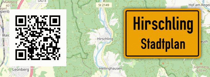 Stadtplan Hirschling