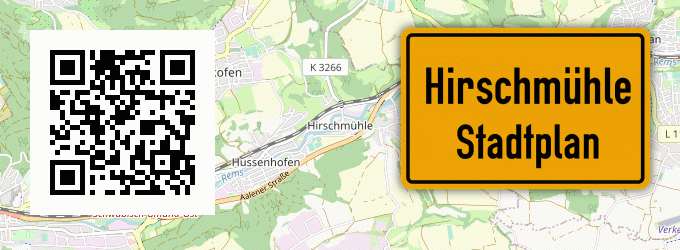 Stadtplan Hirschmühle
