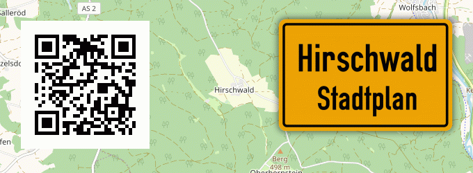 Stadtplan Hirschwald