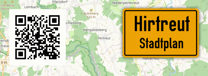 Stadtplan Hirtreut