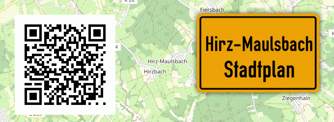 Stadtplan Hirz-Maulsbach